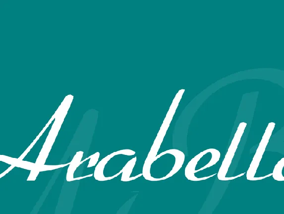 Arabella font