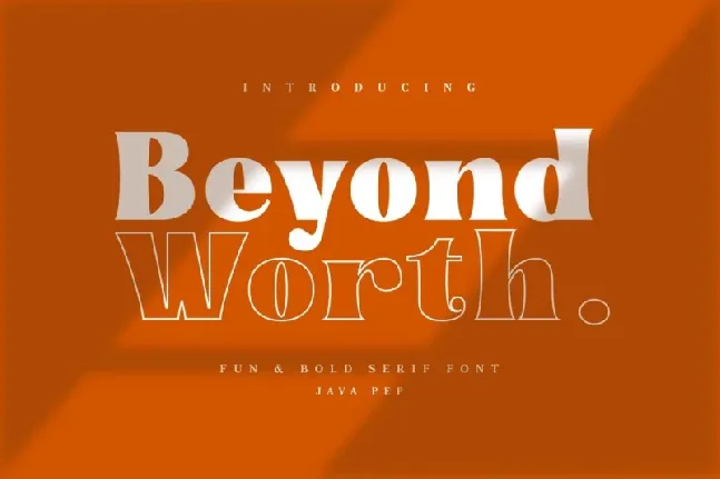 Beyond Worth font