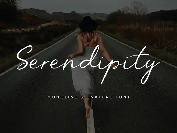 Serendipity font