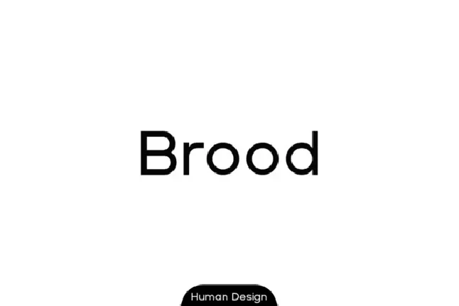 Brood font