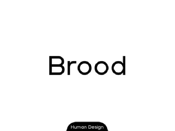 Brood font