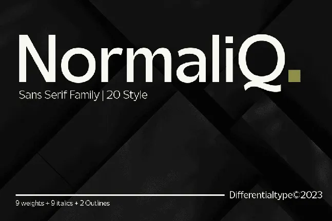 Normaliq font