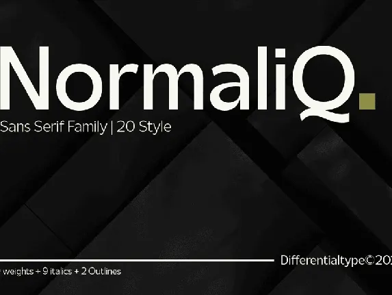 Normaliq font