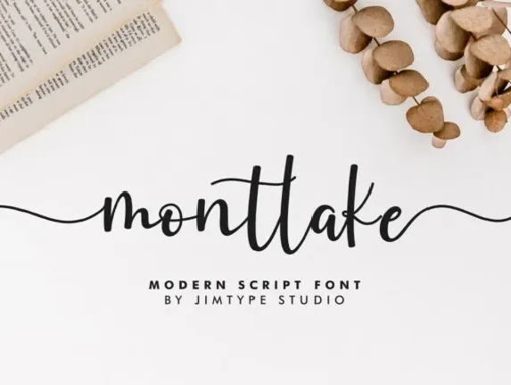 Montlake font