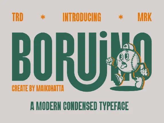 BORUINO font