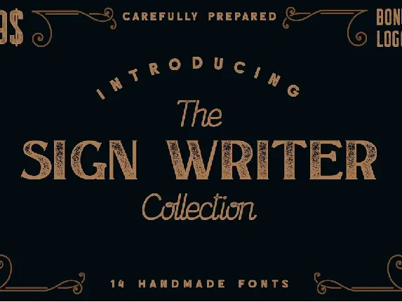 The Sign Writer Typeface Free font