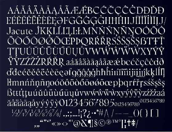 Khalos font