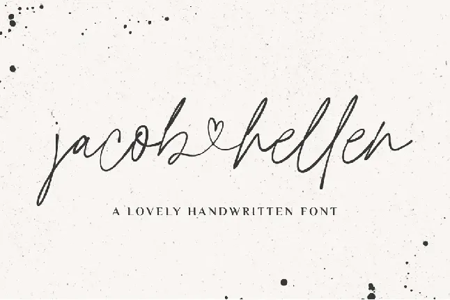 Jacob&Hellen font