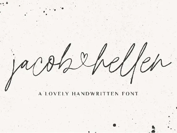 Jacob&Hellen font