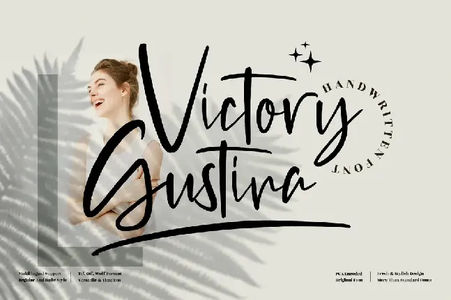 Victory Gustina font