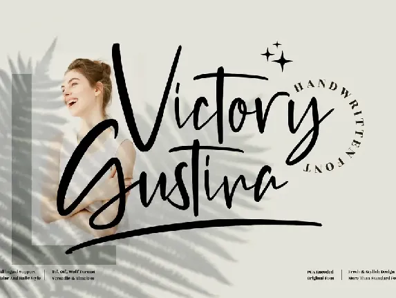 Victory Gustina font