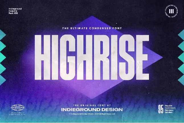 Highrise font