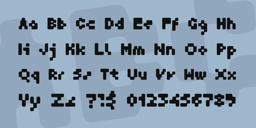 GF Krater font