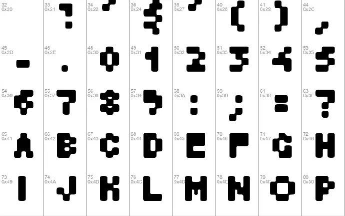 GF Krater font