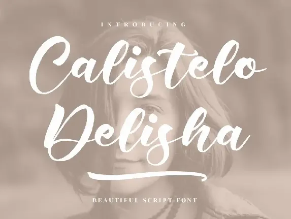 Calistelo Delisha font