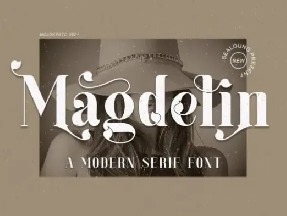 Magdelin Serif font