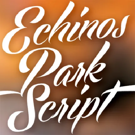 Echinos Park Script font