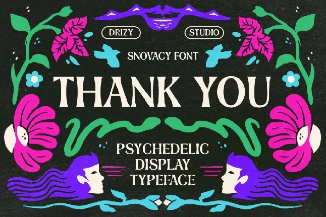 Snovacy font