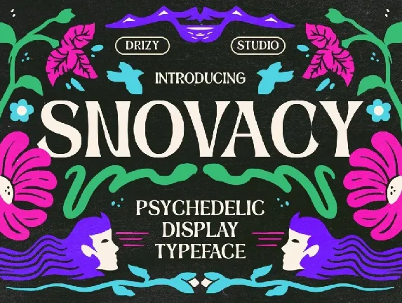 Snovacy font