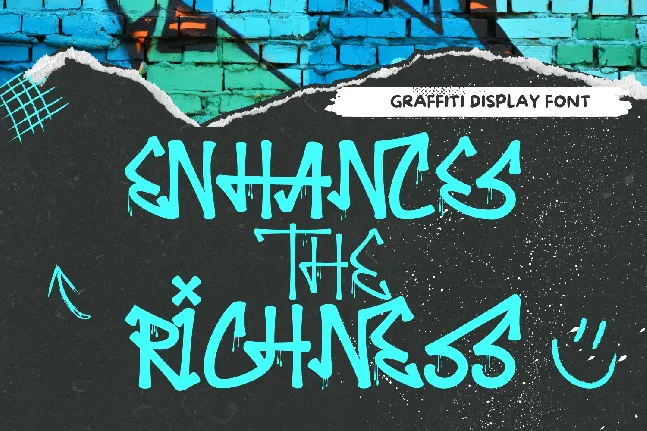 Enhances the Richness Demo font