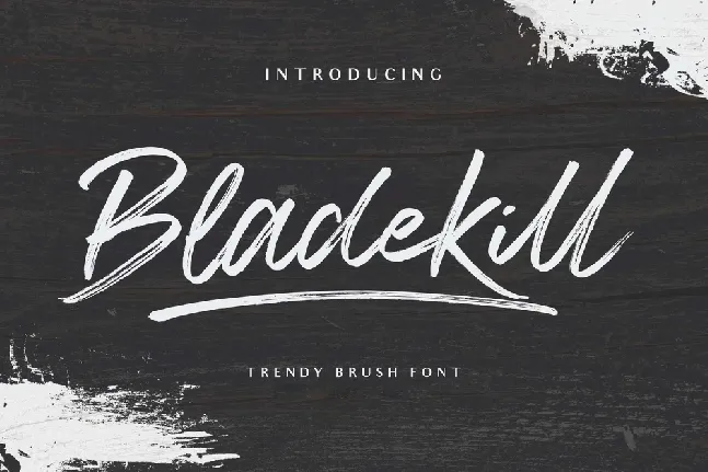 Bladekill font