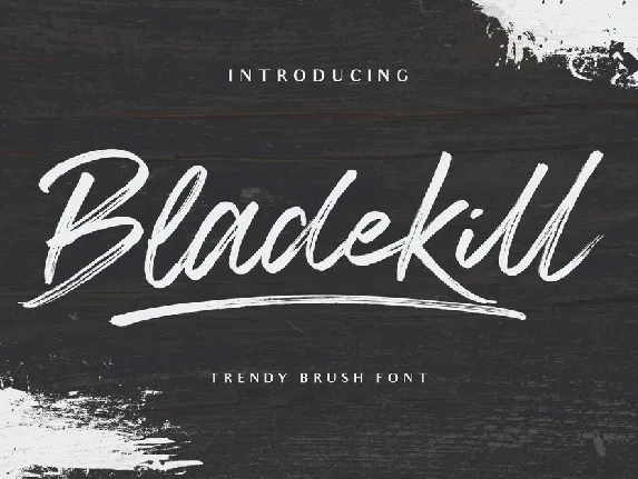 Bladekill font