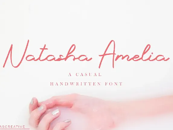 Natasha Amelia font