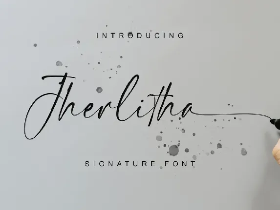 Jherlitha font