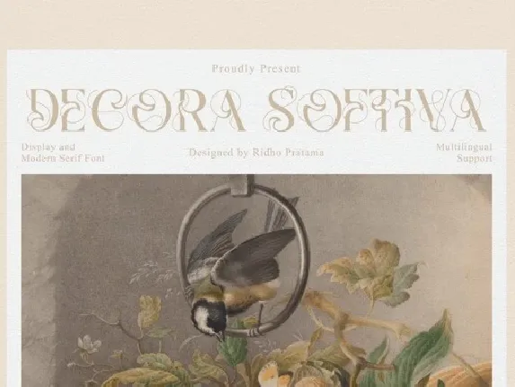 Decora Softiva font