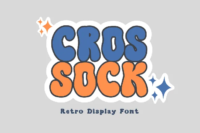 Crossock font