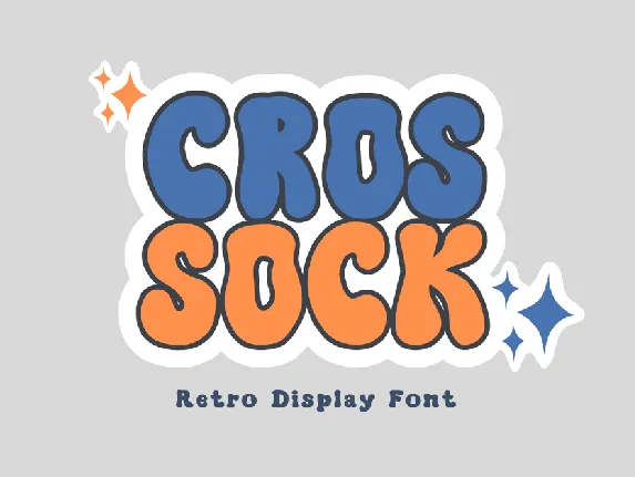 Crossock font