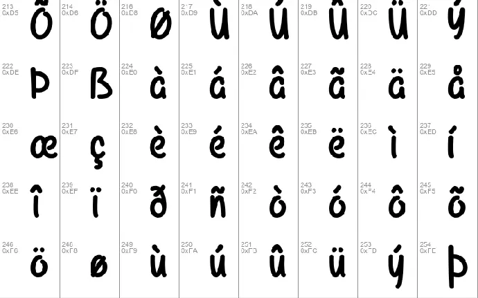 Kazincbarcika font