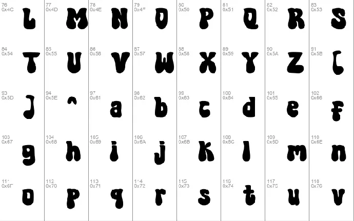 Mola Jelly font