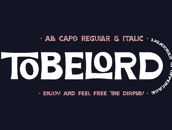 Tobelord font