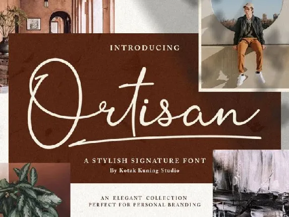 Ortisan Signature font