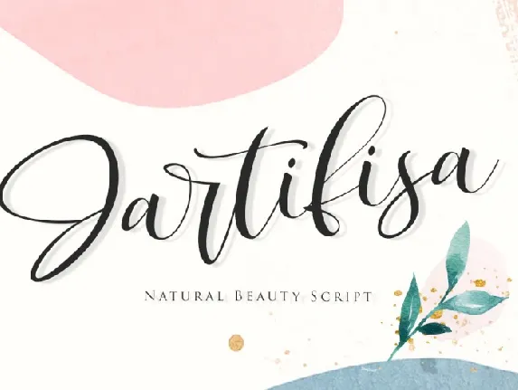 Jartifisa Script font