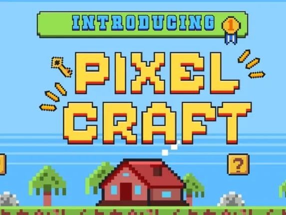 Pixelcraft Display font