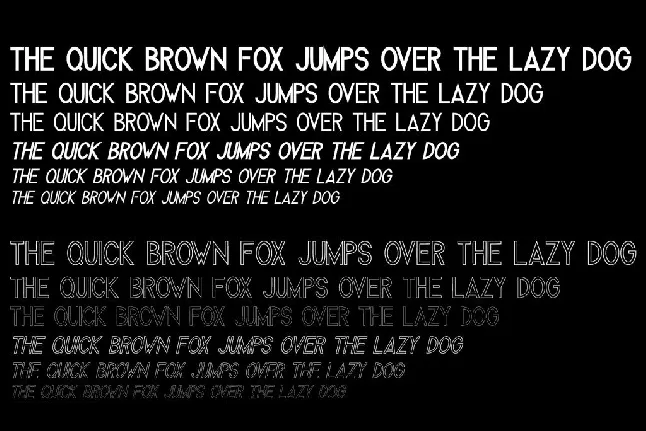 Melvick font