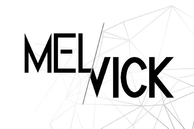 Melvick font