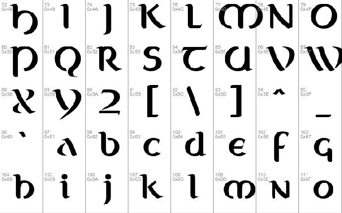 Celtica font