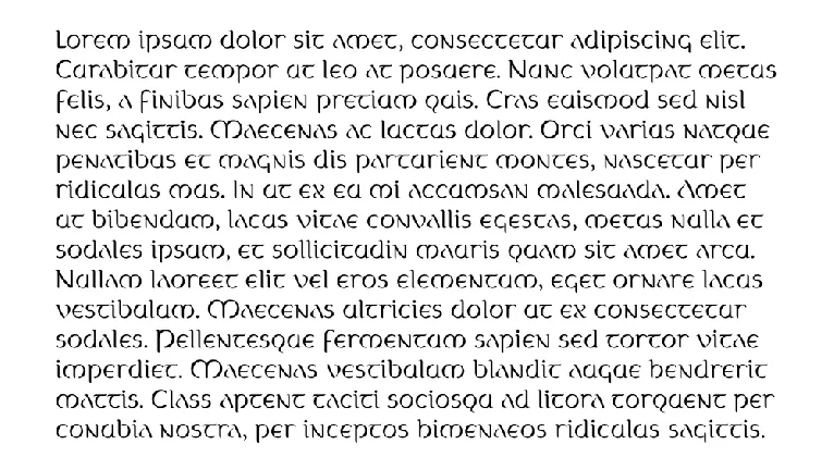 Celtica font