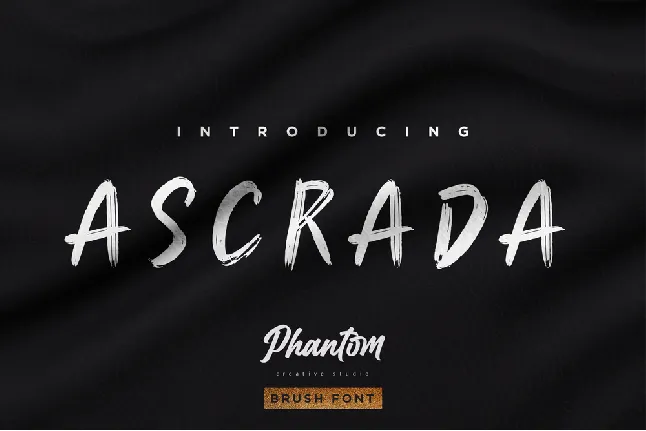 Ascrada font