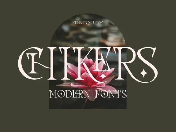 Chikers font