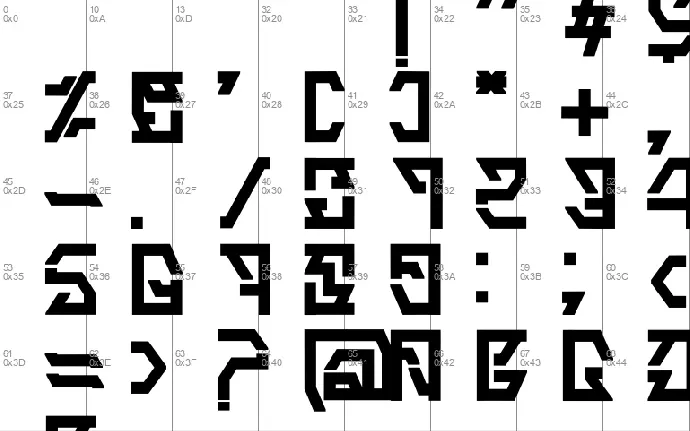 Metaporze font