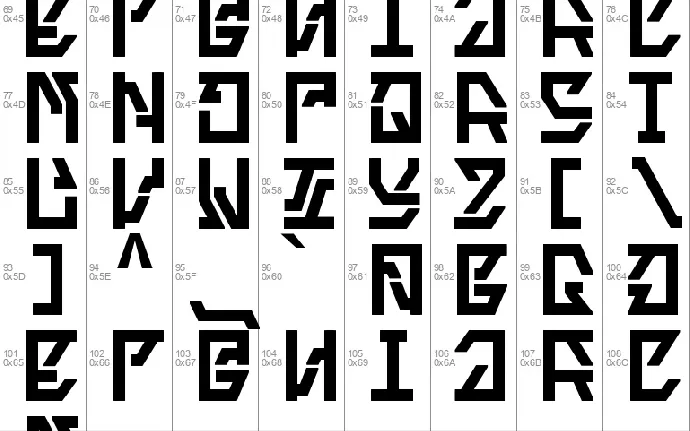 Metaporze font