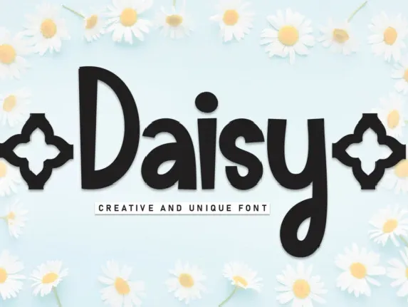 Daisy Display font