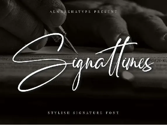 Signattimes font