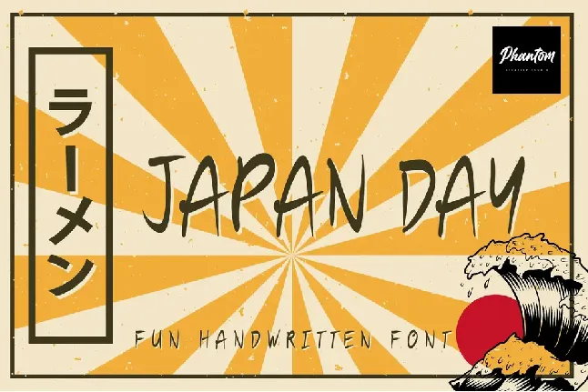 Japan Day font