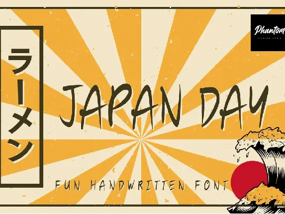 Japan Day font