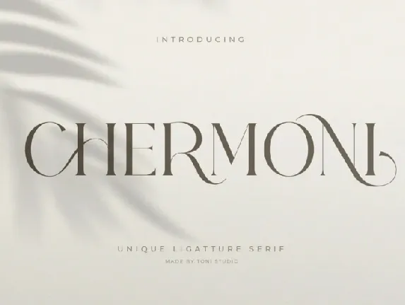 Chermoni font